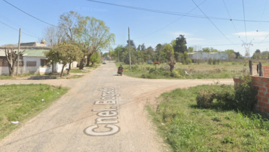 Zona en conflicto: El predio de Coronel Bogado al 1000 donde el dueño encontró una obra que nunca autorizó.
