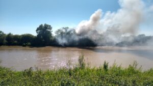 La zona costanera también fue escenario de numerosos incendios durante el primer mes del año.