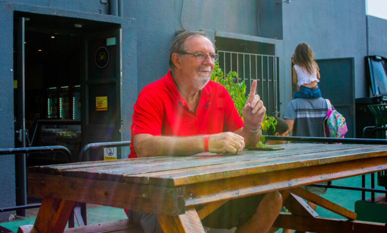 Con 66 años, el nicoleño recordó a León Najnudel. “Si pude vivir haciendo lo que me gusta, mucho tuvo que ver el Ruso”, señaló.