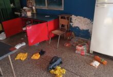 Daño social: Además de las garrafas y equipos, los ladrones se llevaron toda la mercadería destinada a los chicos del baby fútbol