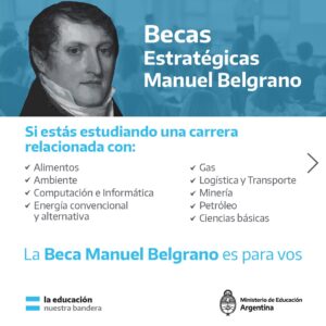 Apoyo mensual: La beca otorga 12 cuotas de $81.685 para alumnos de universidades públicas.