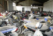 Herramienta de trabajo: Las motos secuestradas para muchos, el único medio de transporte para ir a trabajar.