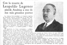 La revista Caras y Caretas reflejaba en sus páginas el impacto que produjo en la sociedad intelectual de la época el fallecimiento del máximo exponente del modernismo literario nacional. Foto: Infobae.