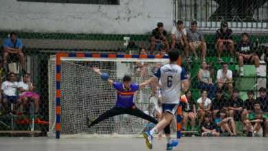 Domingo de definiciones: El Club Belgrano albergará los cuatro cruces decisivos de las semifinales del torneo de ASBALNOR, tanto en la rama femenina como en la masculina. Foto: ASBALNOR.