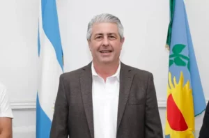 Javier Martinez, intendente de Pergamino.