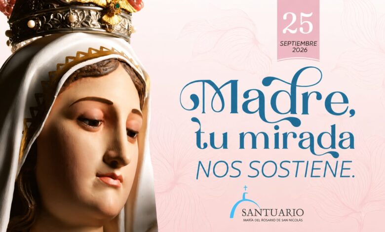 Imagen: Santuario María del Rosario de San Nicolás.
